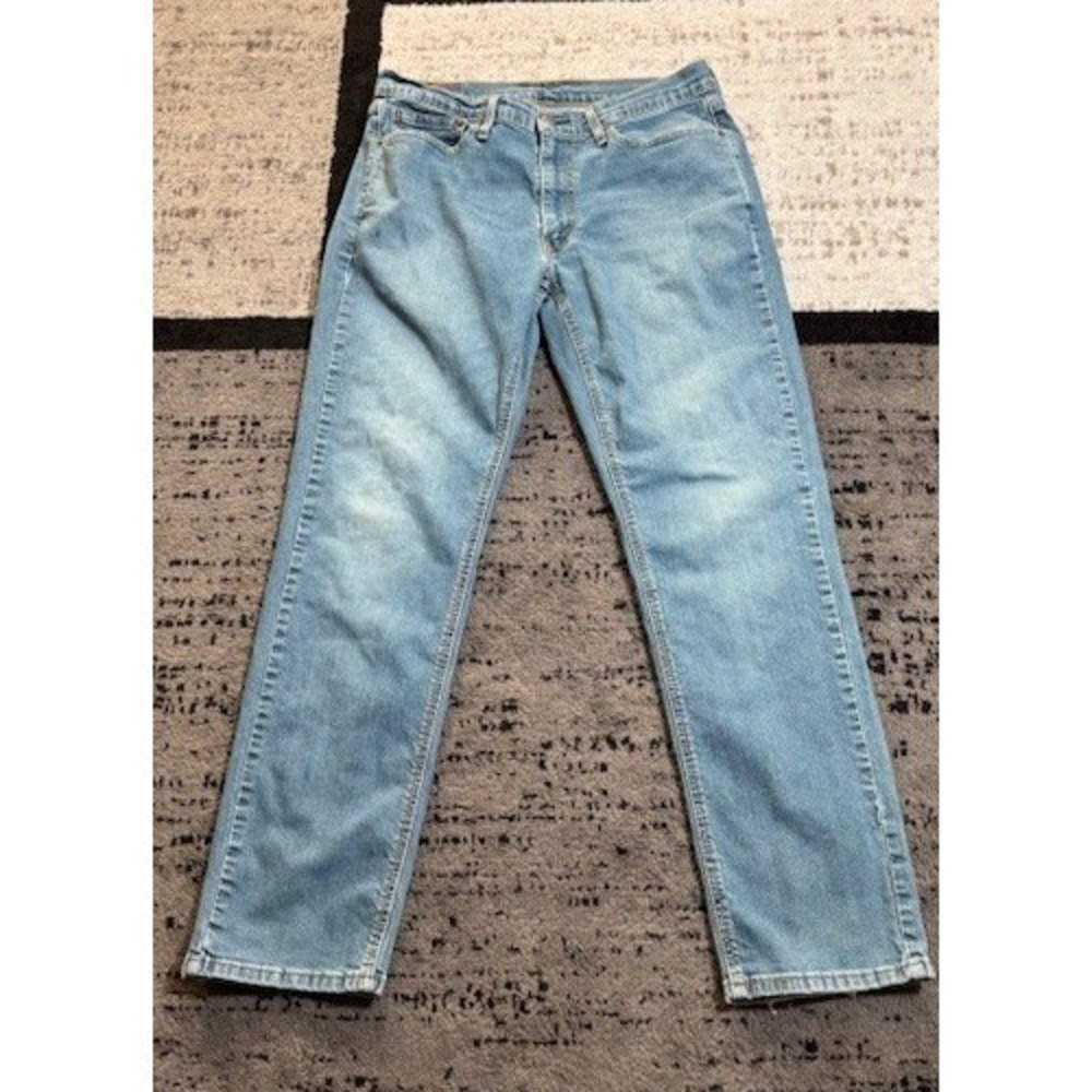 MENS LEVIS 541 ATHLETIC FIT JEANS 18181-0017 BLUE STRETCH SIZE W35 L34